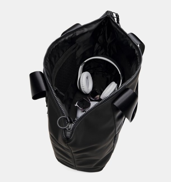 Siyah Kadın UA Luna Tote Spor Çanta