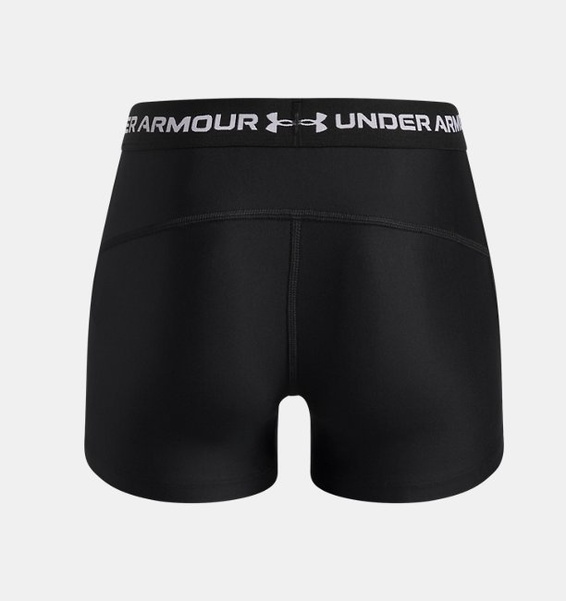 Siyah Kız Çocuk UA Heatgear Şort