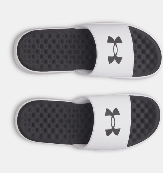 Beyaz Erkek UA Ignite Pro 8 Fix Terlik