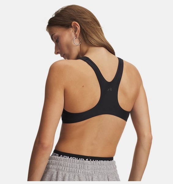 Siyah Kadın UA Contour Racerback Spor Sütyeni
