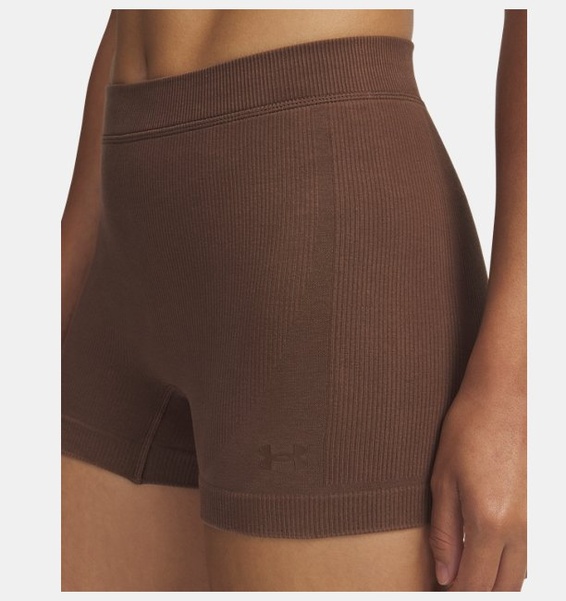 Kahverengi Kadın UA Seamless Cotton Şort