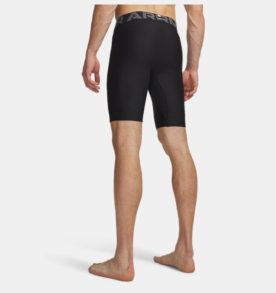 Siyah Erkek UA HeatGear Armour Kısa Tayt