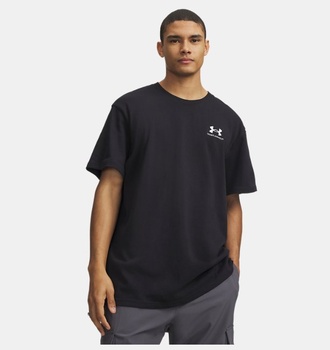 Erkek UA LOGO EMB Heavyweight Kısa Kollu T-shirt