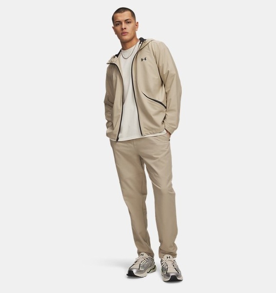 Kahverengi Erkek UA Unstoppable Tapered Eşofman Altı