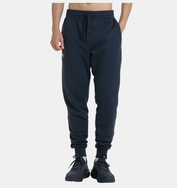 Siyah Erkek UA Rival Fleece Eşofman Altı