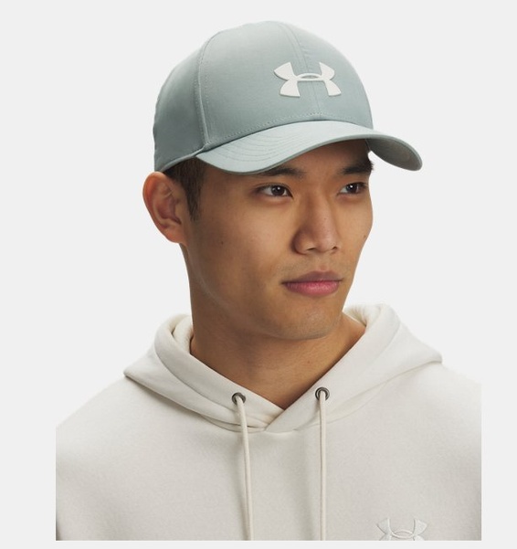 Yeşil Erkek UA Storm Blitzing Ayarlanabilir Şapka