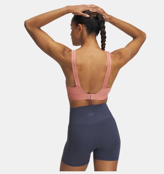 Kiremit Kadın UA Infinity High 2.0 Spor Sütyeni