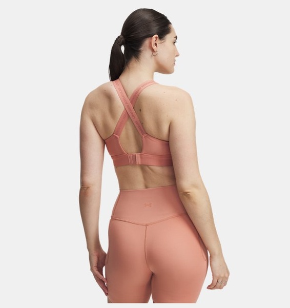 Kiremit Kadın UA Infinity High 2.0 Spor Sütyeni