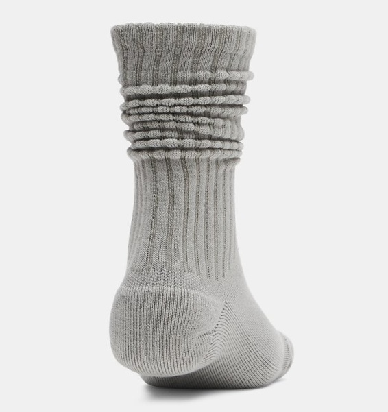 Yeşil Unisex UA 2'li Sportstyle Coton Scrunch Crew Çorap