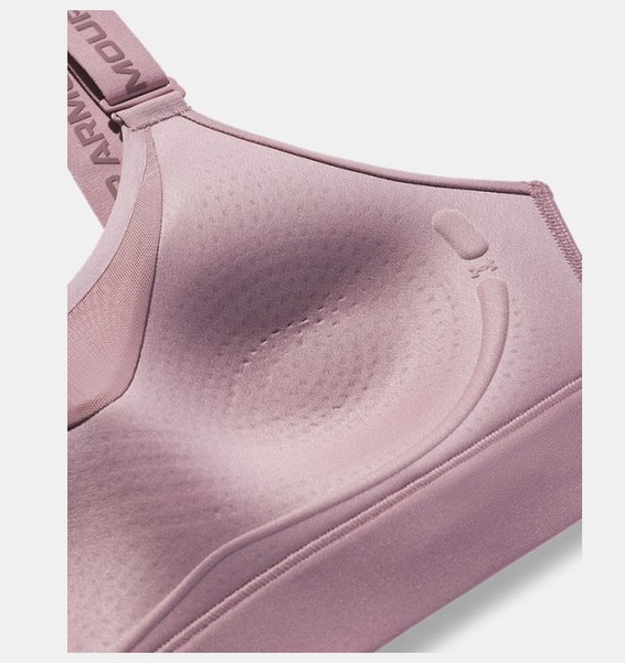 Pembe Kadın UA Infinity High 2.0 Spor Sütyeni
