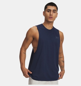 Erkek UA Left Chest Cut Off Atlet