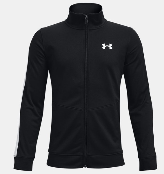 Siyah Çocuk UA Pennant Fermuarlı Ceket