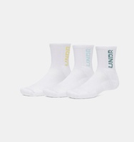 Unisex UA 3-Maker 3’lü Paket Mid-Crew Çorap
