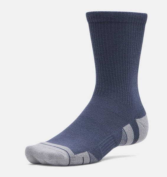 Gri Unisex UA Performance Tech 3’lü Paket Crew Çorap