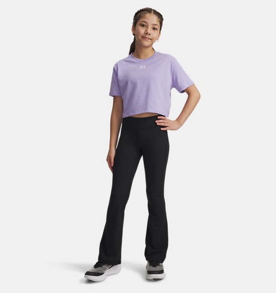 Siyah Kız Çocuk UA Motion Flare Eşofman Altı