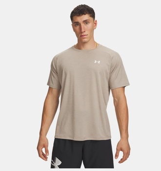 Erkek UA Tech Textured Kısa Kollu T-shirt