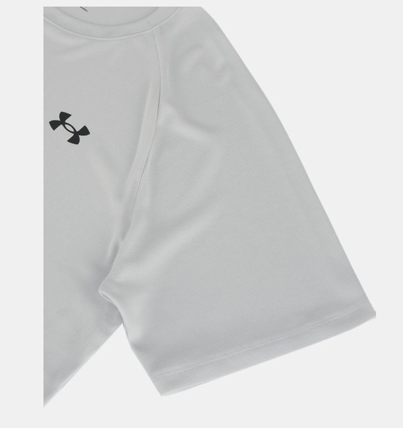 Gri Erkek UA Tech Textured Kısa Kollu T-shirt