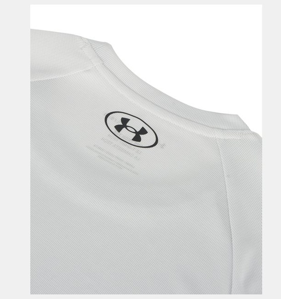 Gri Erkek UA Tech Textured Kısa Kollu T-shirt