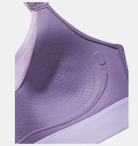 Mor Kadın UA Infinity High 2.0 Spor Sütyeni