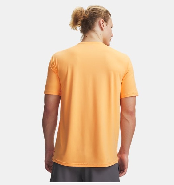 Turuncu Erkek UA Vanish Energy Kısa Kollu T-shirt