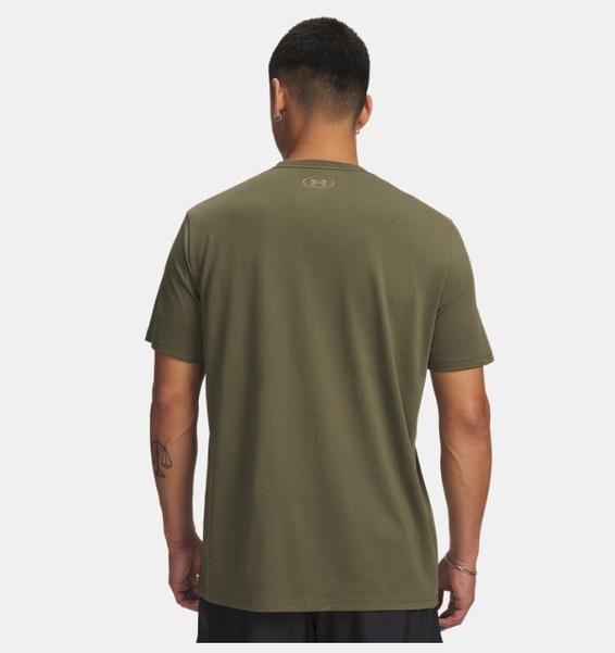 Haki Erkek UA Boxed Sports Updated Kısa Kollu T-shirt