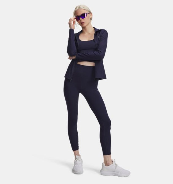 Lacivert Kadın UA Motion Bilekte Tayt