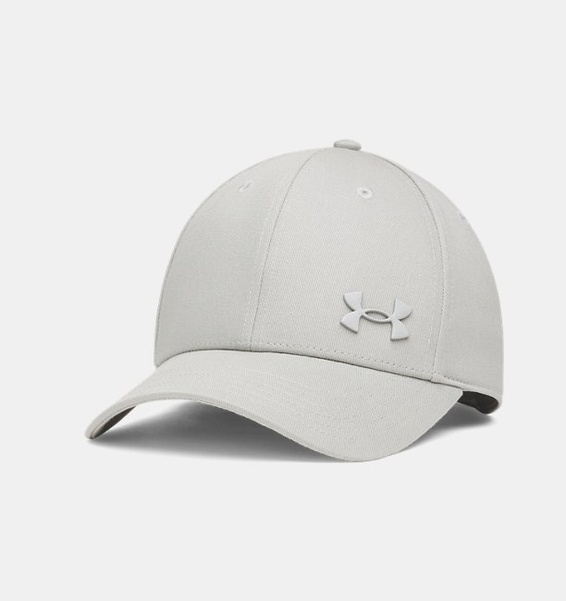 Gri Erkek UA Sportstyle Metal Ayarlanabilir Şapka