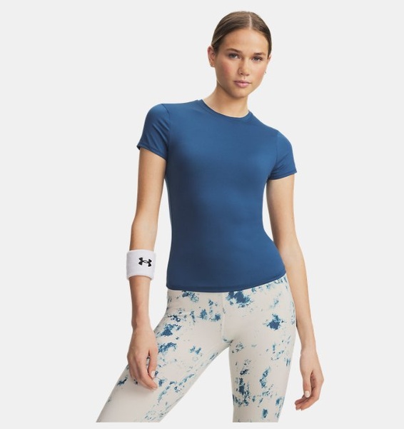 Mavi Kadın UA Meridian Core Kısa Kollu T-Shirt