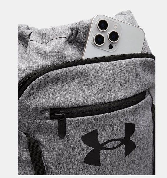 Gri Unisex UA Hustle Sackpack Sırt Çantası