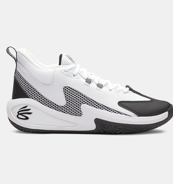 Beyaz Erkek UA Curry 3Z 25 Basketbol Ayakkabısı