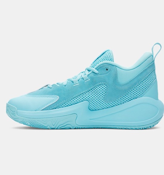 Mavi Erkek UA Curry 3Z 25 Suede Basketbol Ayakkabısı