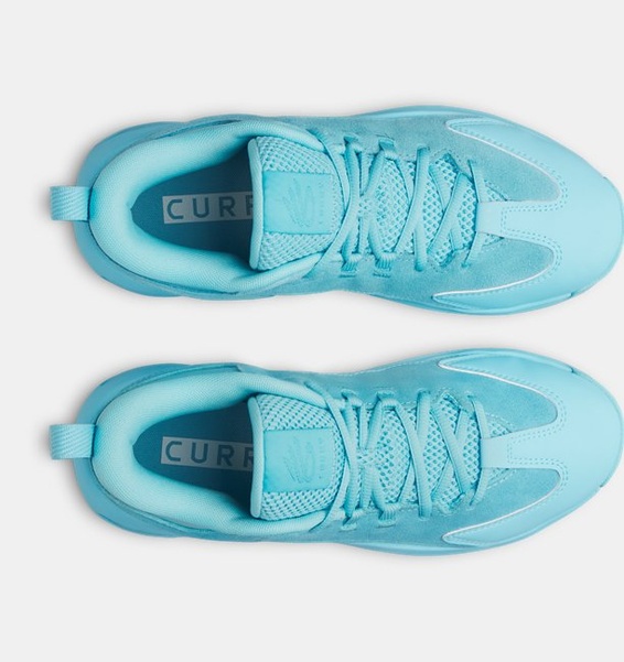 Mavi Erkek UA Curry 3Z 25 Suede Basketbol Ayakkabısı