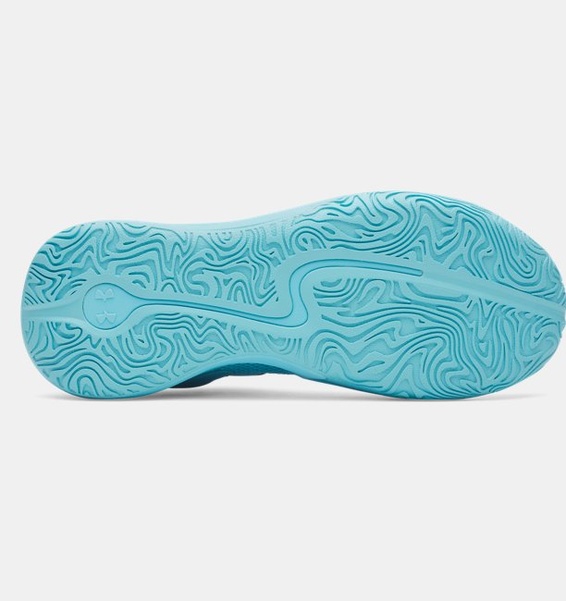 Mavi Erkek UA Curry 3Z 25 Suede Basketbol Ayakkabısı