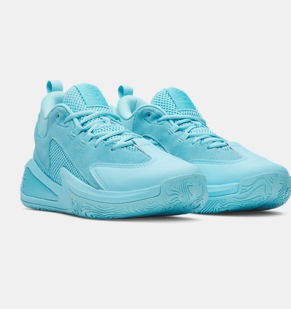 Mavi Erkek UA Curry 3Z 25 Suede Basketbol Ayakkabısı