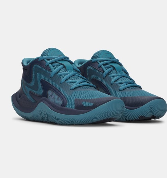 Mavi Erkek Çocuk UA Gs Jet '25 Basketbol Ayakkabısı