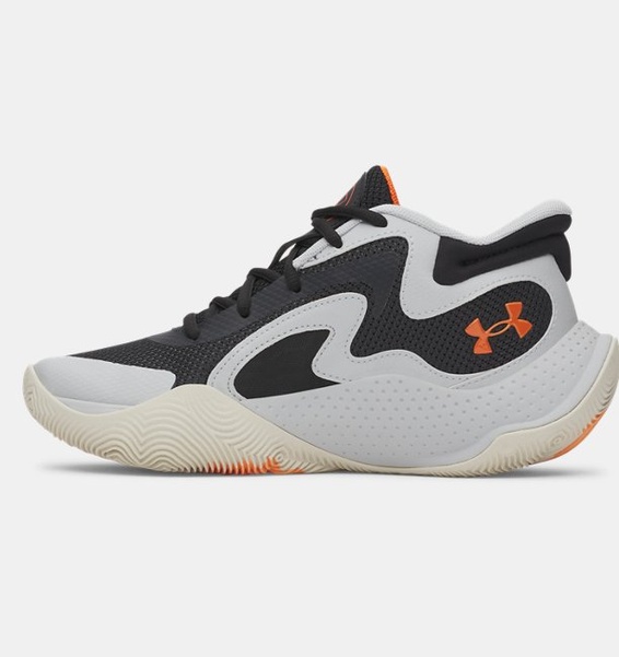 Gri Erkek Çocuk UA Gs Jet '25 Basketbol Ayakkabısı
