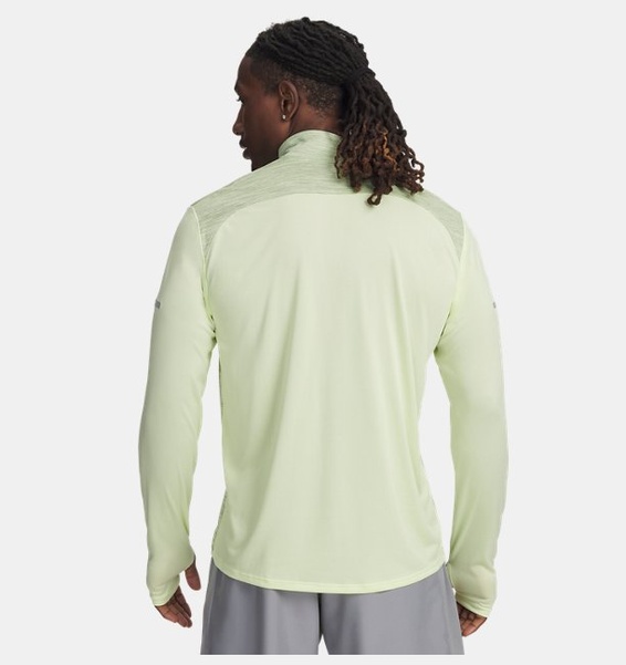 Yeşil Erkek UA Tech Utility 1/4 Fermuarlı Sweatshirt