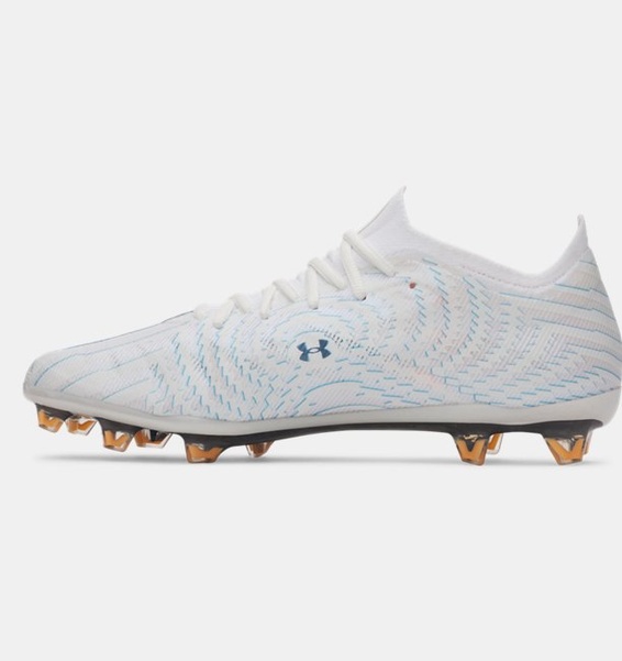 Beyaz Erkek UA Shadow 4 Mach Elite Futbol Ayakkabısı