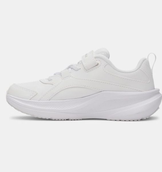 Beyaz Erkek Çocuk UA Assert 11 UFM Koşu Ayakkabısı