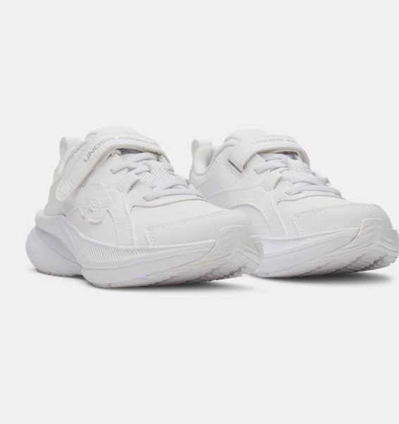 Beyaz Erkek Çocuk UA Assert 11 UFM Koşu Ayakkabısı