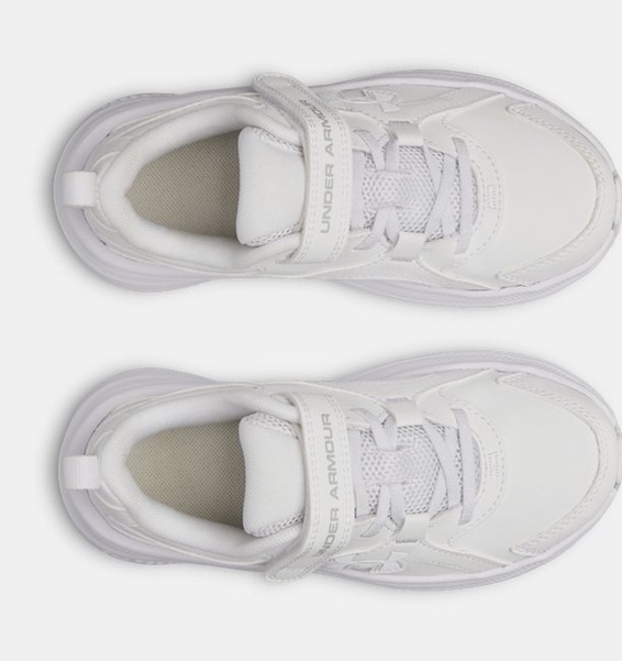 Beyaz Erkek Çocuk UA Assert 11 UFM Koşu Ayakkabısı