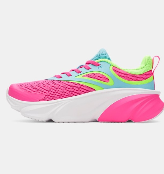 Pembe Kız Çocuk UA Rogue 6 Al Koşu Ayakkabısı