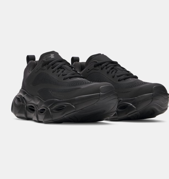 Siyah Erkek UA Halo Racer Koşu Ayakkabısı