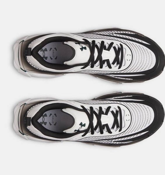 Beyaz Erkek UA Halo Racer Koşu Ayakkabısı