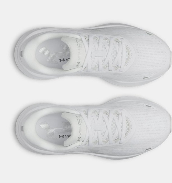 Beyaz Kadın UA Velociti Pace Koşu Ayakkabısı