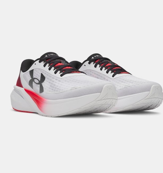 Beyaz Erkek UA Velociti Pace Koşu Ayakkabısı