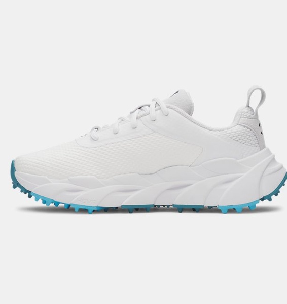 Beyaz Kadın UA Halo Hybrid Golf Ayakkabısı