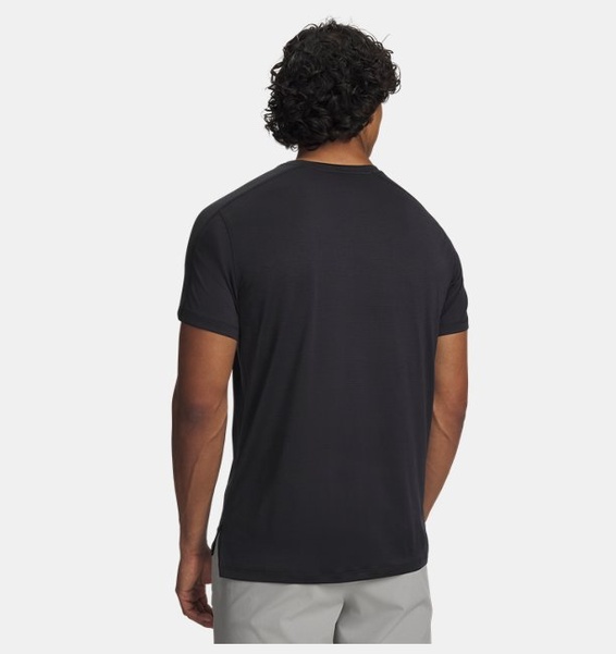 Siyah Erkek UA Velociti Reflect Kısa Kollu T-Shirt