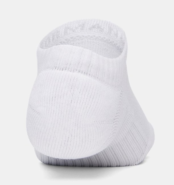 Beyaz Unisex UA Performance Cotton 3'lü Paket Çorap