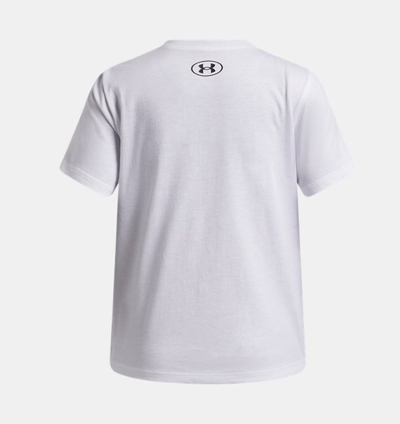 Beyaz Kız Çocuk UA Star Logo Lockertag Kısa Kollu T-Shirt